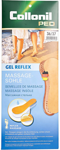 Gel reflex massage insole