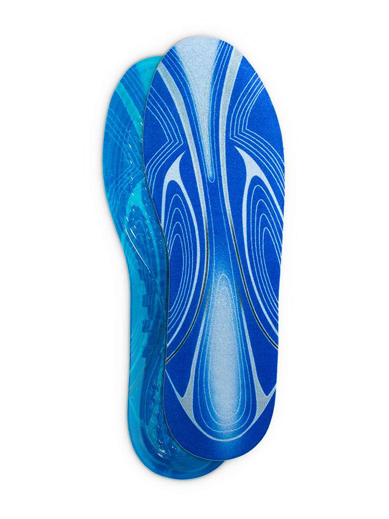 Semelles En Gel Polymère Avec Décharges - Ecosil | My Podologie