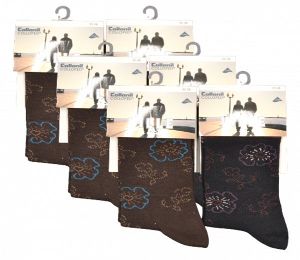 Damensocken 6er Aktion Pack