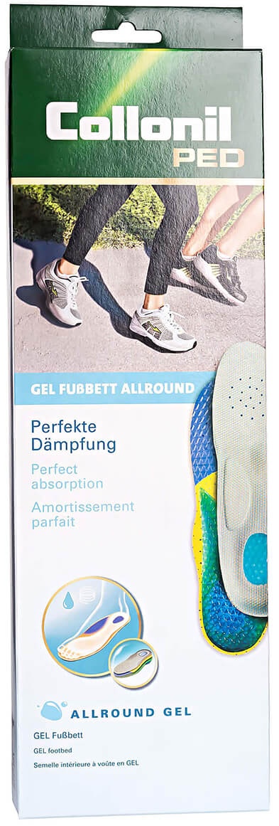 Collonil Gel Fußbett Allround Einlegesohle Schuhpflege Einlage Komfort Collonil Gel Fußbett Allround Einlegesohle Schuhpflege Einlage Komfort